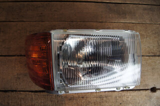 right side headlight W107 without range adjustment
