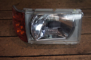 right side headlight W107 with range adjustment