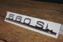 designation badge trunk lid 560 SL (self-adhesive)