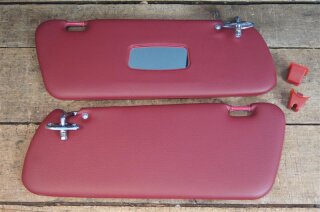 sun visor set 250SL / 280SL,wine red