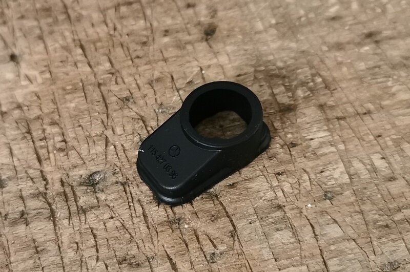 boot cover for brake cable in plate to transverse control arm