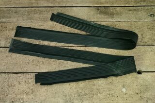 sill / entrance rubber mat set W114 coupe - black