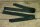 sill / entrance rubber mat set W114 coupe - black
