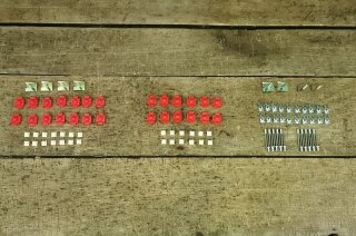 mounting kit W112 cp./cb. chrome mouldings