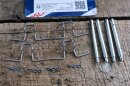 mounting kit for rear brake pads BENDIX W107/114/115/116/123/126