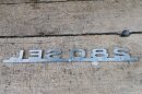 Heckdeckel Typenschild W116 280SEL