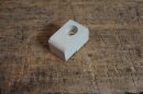 rubber buffer for bonnet support, ivory