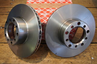 set of brake discs front W107/116