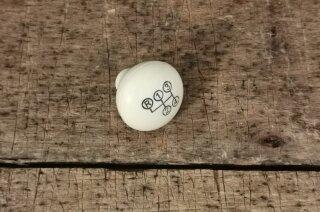 gear knob 190SL , ivory - screw on -