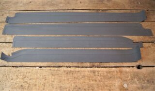 rubber mat set sill W108 SEL / W109 - grey ( 4pcs.)