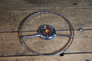 chrome ring steering wheel Ponton / SL OE