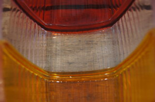 Rückleuchtenglas Ponton / SL 2.Serie- rot/gelb