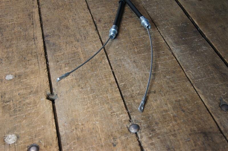 set rear handbrake cables W108 S,SE & W111 250,280se, 113,05