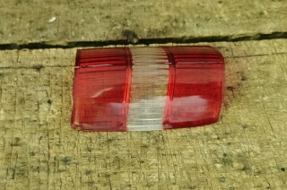 Rückleuchtenglas 1.Serie rot/rot