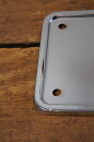 license plate holder, chrome ( 52,5cm )