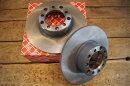 set of brake discs, late W114 / W123 - repro