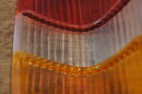 tail light lense 1st serie, red/amber
