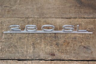 Heckdeckel Typenschild 280SL