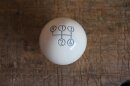 gear knob, 4 speed - ivory