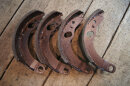set of brake shoes, rear 65mm steel Ponton, 190SL, W110, W111, W113 ( in exchange )
