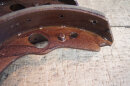 set of brake shoes, rear 65mm steel Ponton, 190SL, W110, W111, W113 ( in exchange )