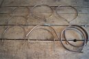 brake line set ,190SL 1958-63 with brake booster, rustfree