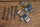 mounting kit for front brake pads
