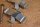mounting kit for front brake pads