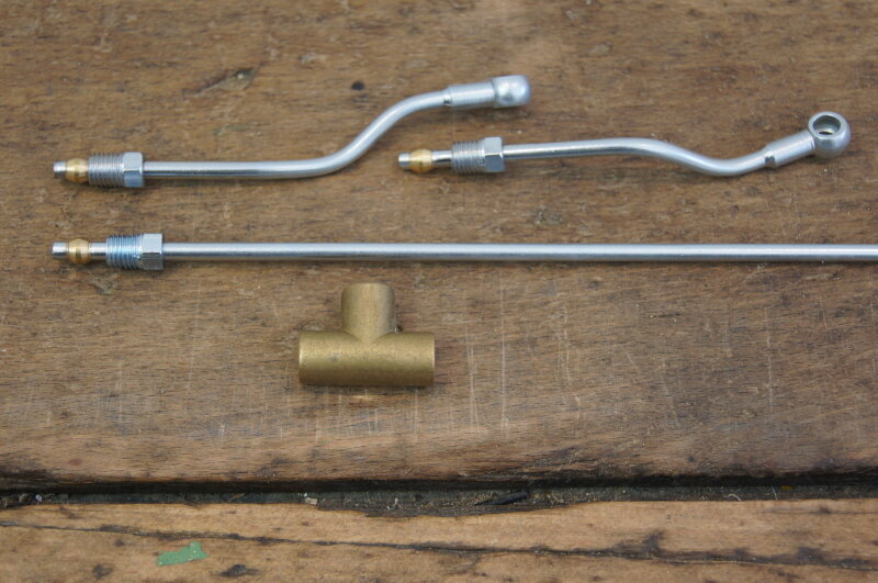 Carburetor drain pipe 190SL, 109,48