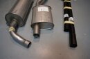 exhaust W105 219 / W180 220S  , complete