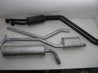 exhaust W128 220SE , complete