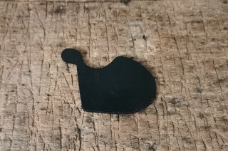 Gummiunterlage Windschutzsäule 190SL