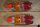 tail light cover set W120/121 1959-62 red/amber