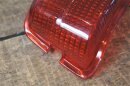 tail light lense W108/109 red/red LH