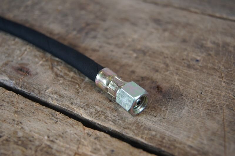 oil pressure hose , early 190SL / Ponton (M10), 38,08