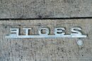 Typenschild Heckdeckel W123 230TE