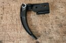 handle for bonnet release cable