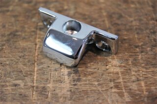 chrome holder softtop lock 190SL , front middle