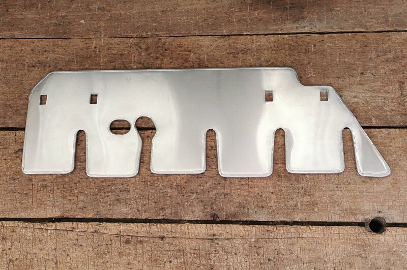 heat protective shield M127 M129 & early M130 engine, 107,10