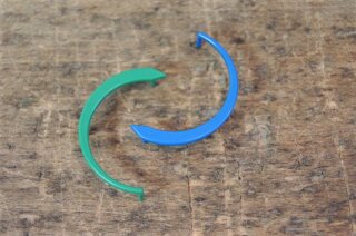 Behr Klima AC knob signs W111, green/blue