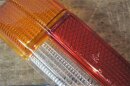 tail light lense W108/109 red/orange LH