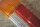 tail light lense W108/109 red/orange LH