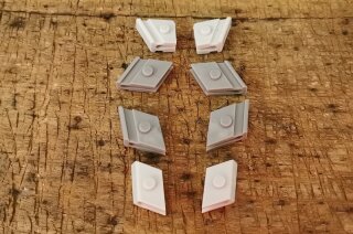 door window guide jaw sliding pcs set W113 (8-pcs. )