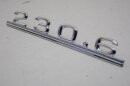 trunk lid emblem W114 230.6