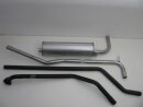 exhaust W120/121 180Dc,190D,Db (OM621) , complete