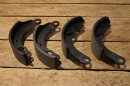 set of brake shoes, rear 65mm steel Ponton /...