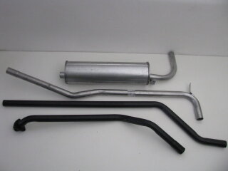 Auspuffanlage Ponton W120 180a,b,c ( M121 )