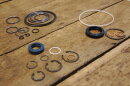 seal kit power steering box 107 (`85-89) , late 123