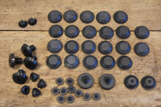 rubber grommets carrier & floors ( set )   , R113