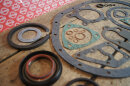 gasket set crankshaft housing OM617.951, 952